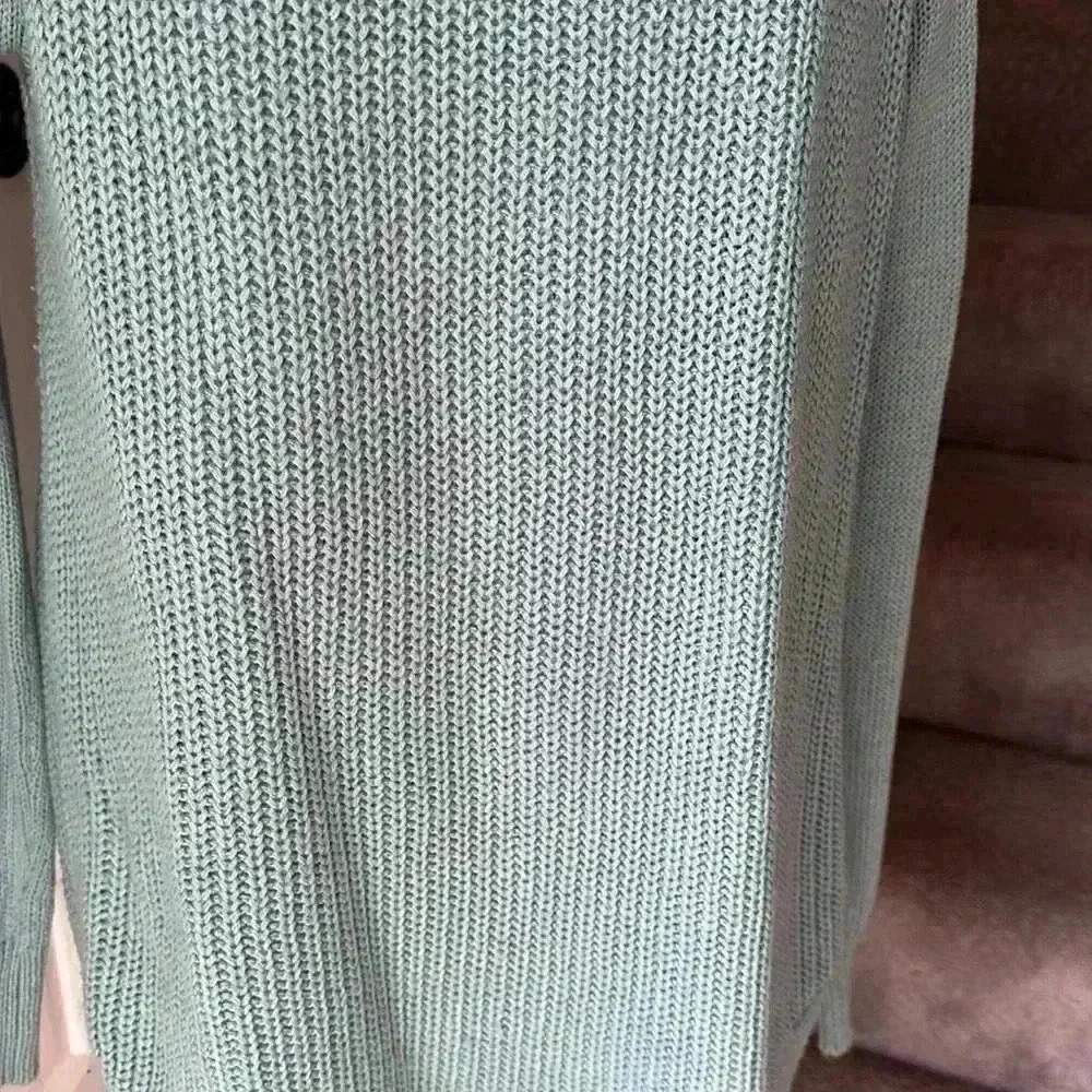 Size M RD Style light blue Rowca Cotton blend crew sweater - Picture 3 of 6